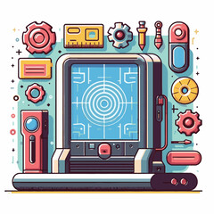 technology, scanner, scan, 3d, equipment, engineering, tool, industry, laser, computer, machine, scanning, work, industrial, hand, production, manufacturing, measurement, process, design, hardware, re