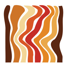 WAVY COLORFUL VINTAGE BACKGROUND