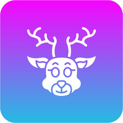 Fototapeta premium Reindeer Icon
