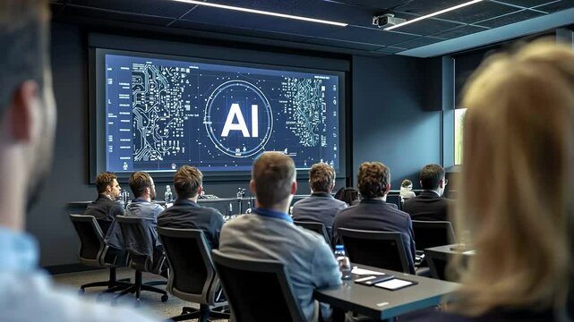 Business training session on AI - Powered by Adobe