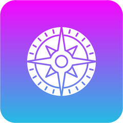 Obraz premium Compass Icon