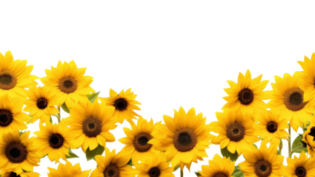 PNG Sunflower petal plant inflorescence