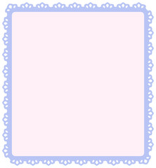 Lace Text Frame
