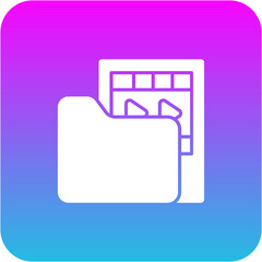 Movie folder Icon