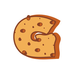 Alphabet Chocolate Cookies