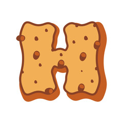 Alphabet Chocolate Cookies