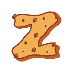 Alphabet Chocolate Cookies