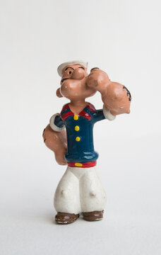 Figura original en pvc de personaje Popeye el Marino