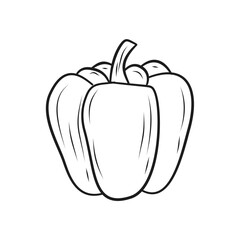 Hand-drawn vegetables