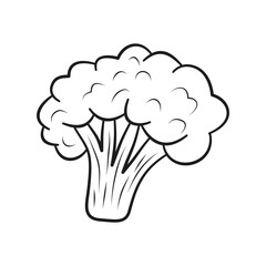 Hand-drawn vegetables