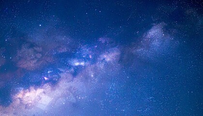 Fototapeta premium A sparkling cosmic river across the sky.