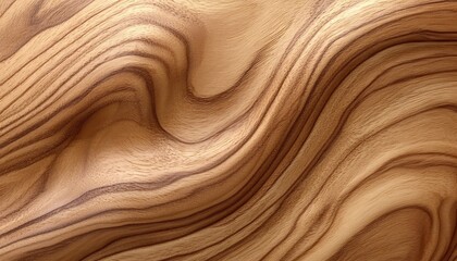 Fototapeta premium Abstract wavy wood grain texture