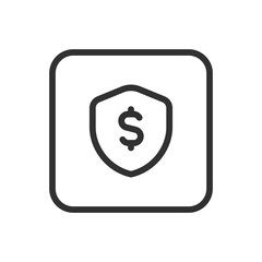 Obraz premium Dollar Icon – Currency Symbol for US Dollar