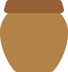 한국 장독 일러스트