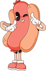 Hotdog Character