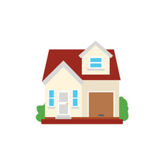 house home real estate building emoji vector symbol sign icon illustration