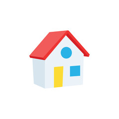 house home real estate building emoji vector symbol sign icon illustration