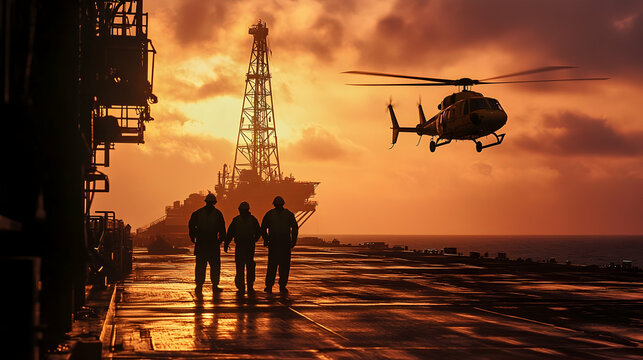 Helicopter Oil Rig Images – Browse 3,951 Stock Photos, Vectors, and ...