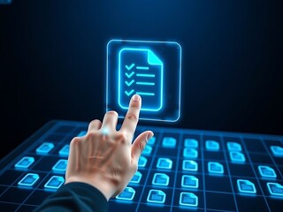 Touchscreen document management system digital transformation
