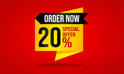 Exclusive 20% Discount Promo Design