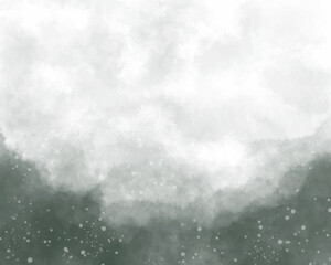 Abstract colorful watercolor for background. Digital art painting.