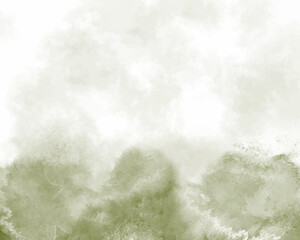 Abstract colorful watercolor for background. Digital art painting.