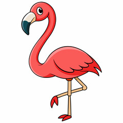 flamingo vector illustration