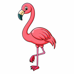 flamingo vector illustration