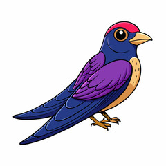 vector illustration of a bird
