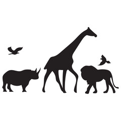 Wildlife Animal Silhouette