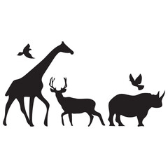 Wildlife Animal Silhouette