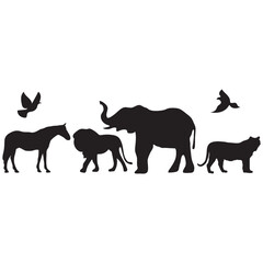 Wildlife Animal Silhouette
