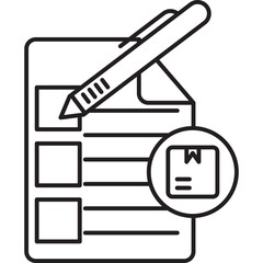 Inventory Line Icon