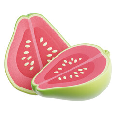 3d Guava Illustration