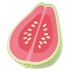3d Guava Illustration