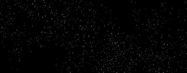 Obraz premium Panoramic blurred fire embers sparks on black background . Texture isolated overlays. Concept of particles, sparkles, flame and light.