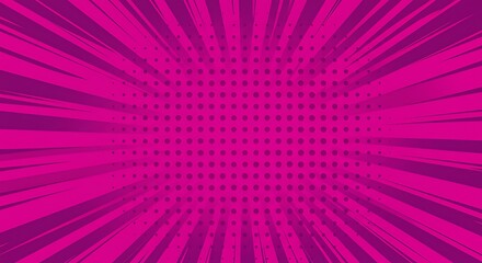 Crimson Radiance: A Burst of Dots AI Generated