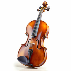 Fototapeta premium violin isolated on white background