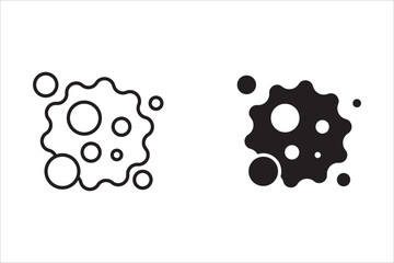 Cancer icon collection. Vector illustration. for apps, web and digital design. Vector illustration.