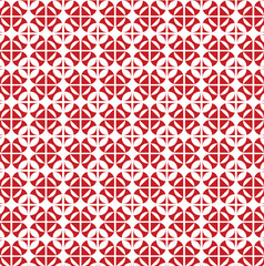 seamless pattern with red flower
