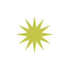 vector illustration of a sun