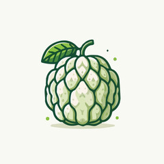cherimoya, green, fruit, fresh, food, ripe, exotic, sweet, tropical, organic, custard, background, healthy, raw, annona, white, custard apple, delicious, tasty, isolated, dessert, seed, half, chirimoy