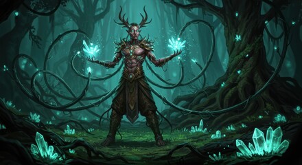 Cyberpunk Summoning Vines