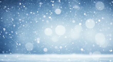 Fototapeta premium Winter's Gentle Embrace AI Generated