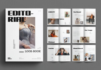 Editorial Lookbook Template