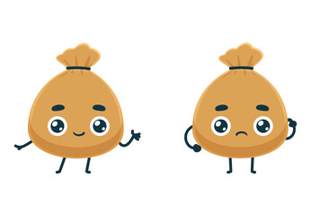 Set Mascot images of the Sack Bag