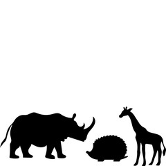 Wildlife Animal Silhouette