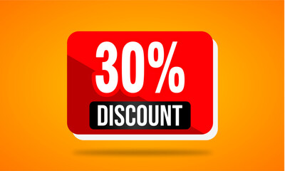Hot Promo – 30% Sale Tag