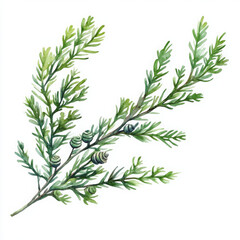 Fototapeta premium Boho botanical illustration evokes calm, nature inspired feel