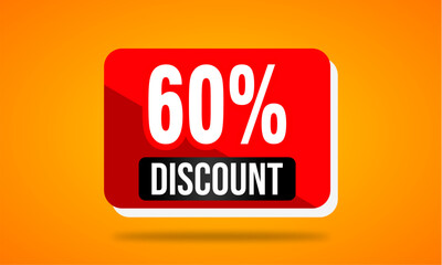 Mega Deal – 60% Off Event Banner
